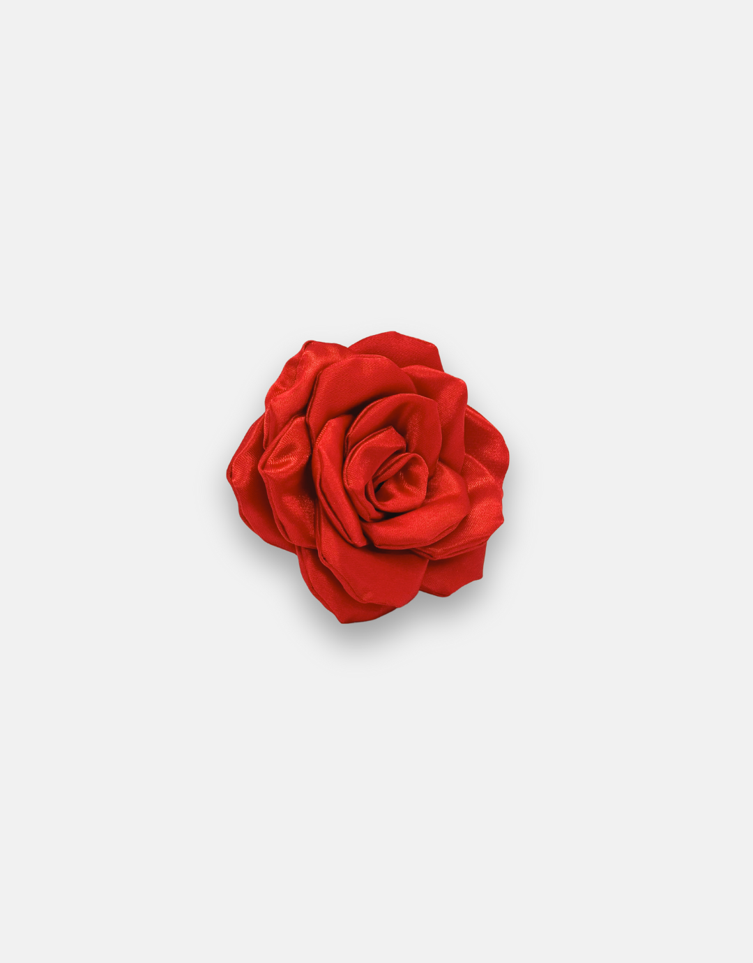 K ROSE BARETTE RED