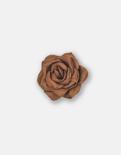 K ROSE BARETTE BROWN