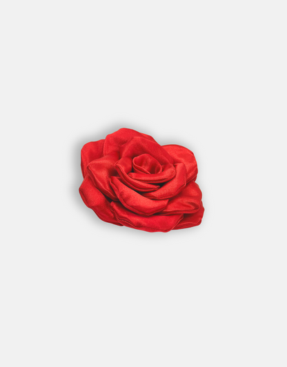 K ROSE BARETTE RED